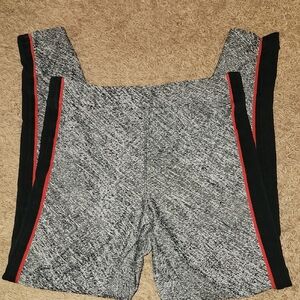 Express Stripe Active Leggings